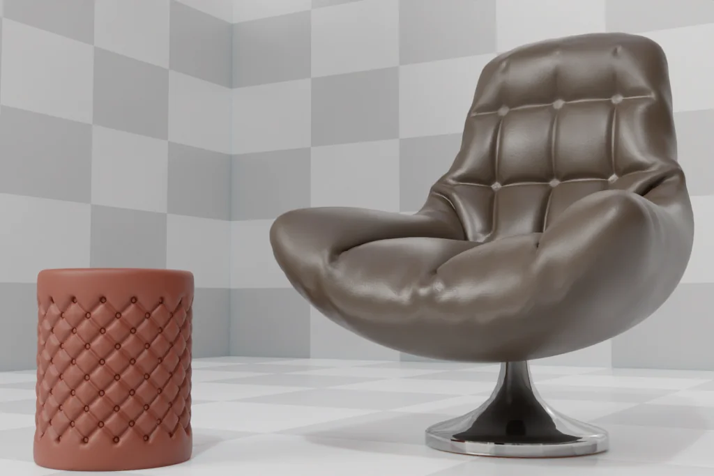 Termosifone realizzato con software Blender