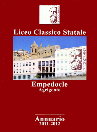 Copertina annuario scolastico