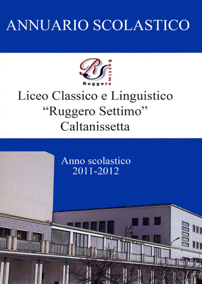 Copertina annuario scolastico